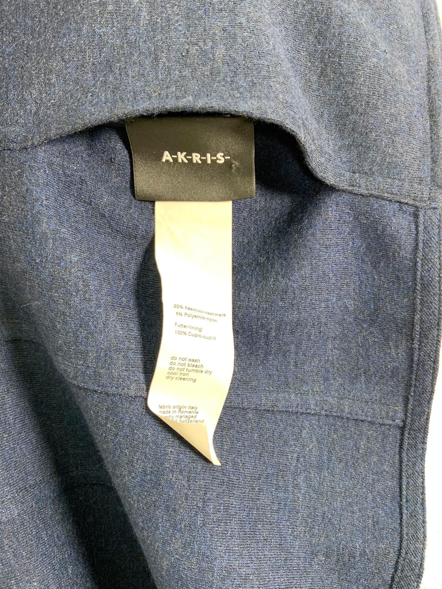 Akris Cashmere Reversible Jacket Size S