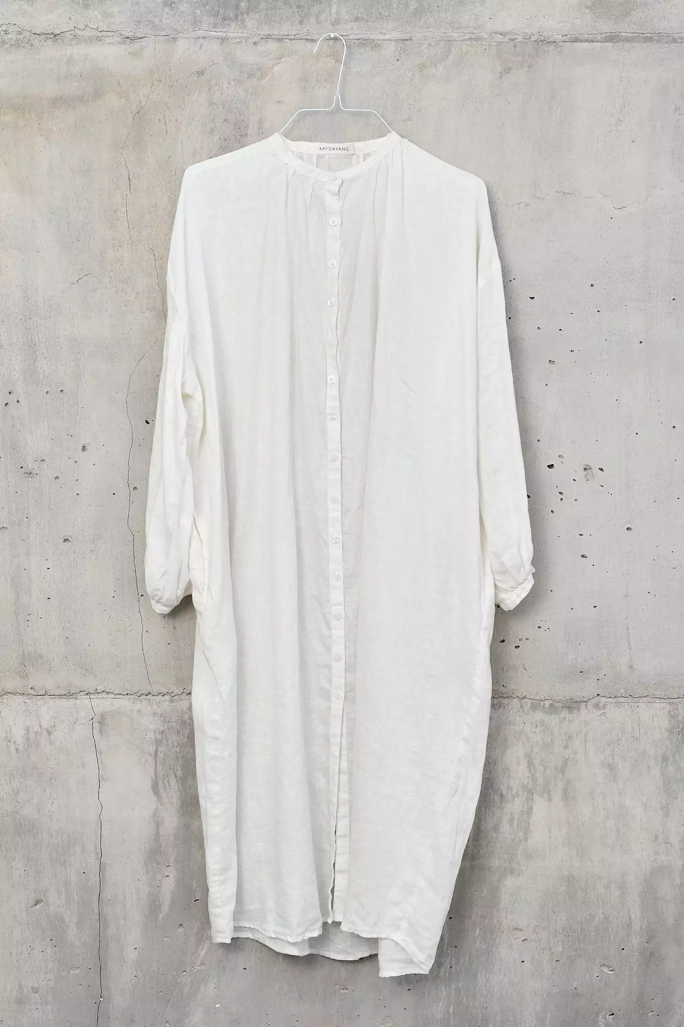 BAYU  [ wind ]  - handmade linen dress long