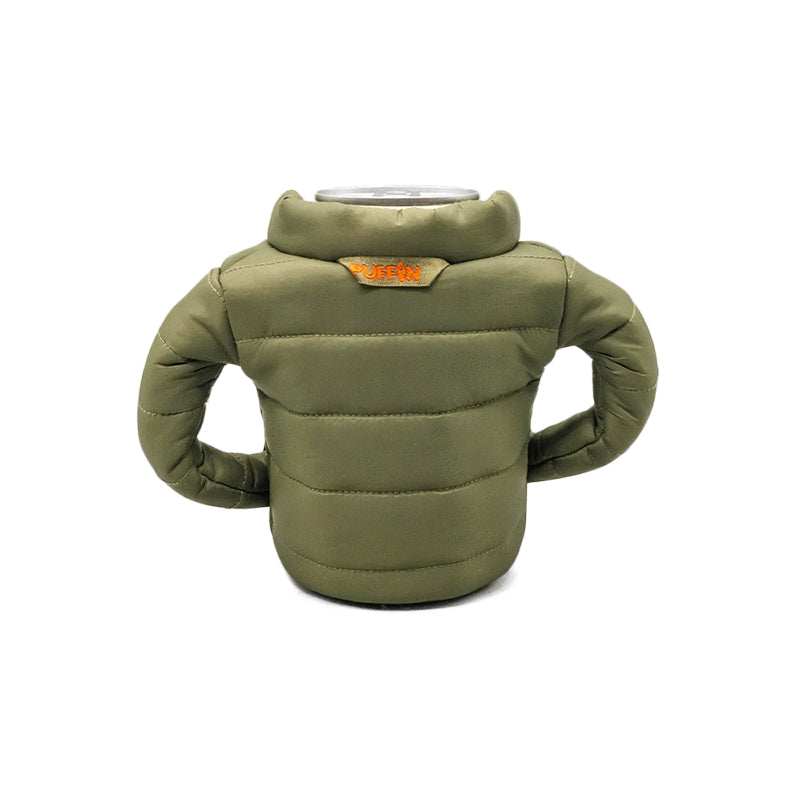 Beverage Jacket Green & Orange