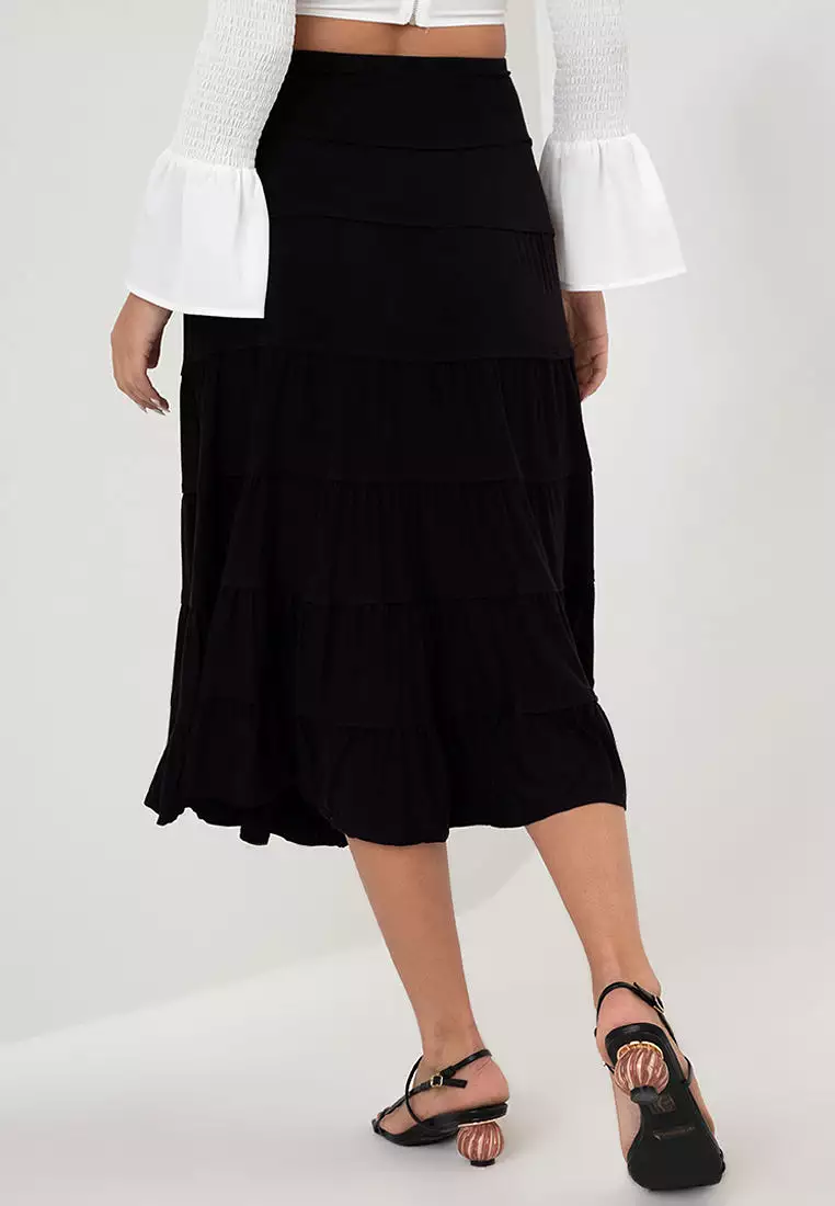 BRIE DROP WAIST SKIRT