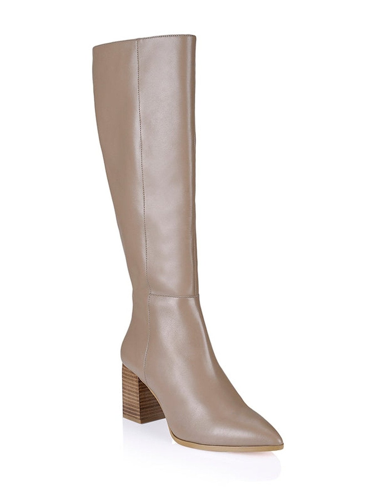 Burnett Tall Boot - Cappuccino Calf Nappa