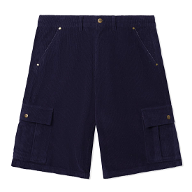 Butter Goods Corduroy Cargo Shorts Navy