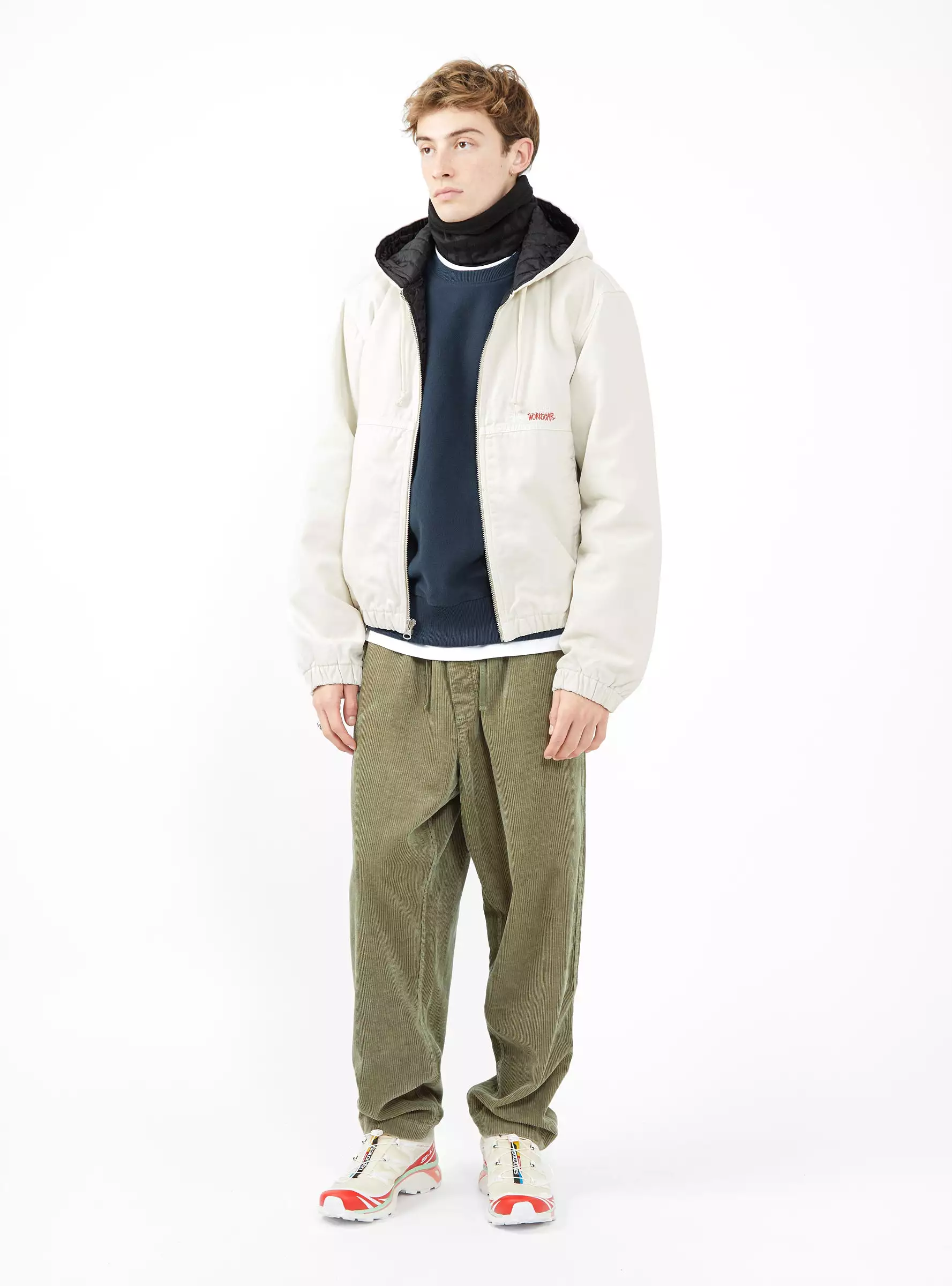 Canvas Insulated Work Jacket Bone