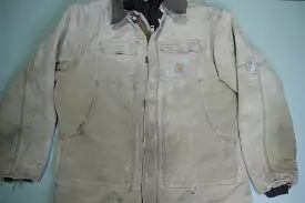 Carhartt C03 Traditional Duck Arctic Quilt Lined Barn Chore Coat Work Jacket