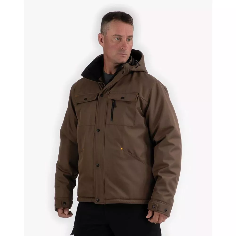 CAT Stealth Men's Insulated Winter Work Jacket - Bronze