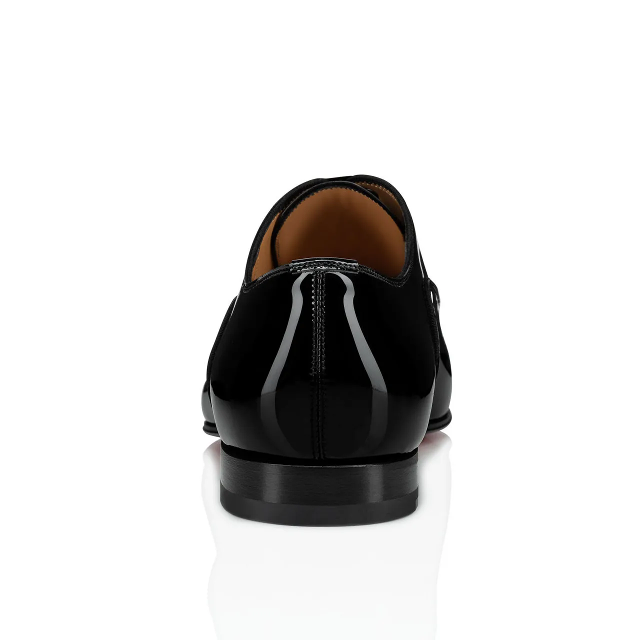 CHRISTIAN LOUBOUTIN Greggo Patent Leather Oxford Shoes - Black