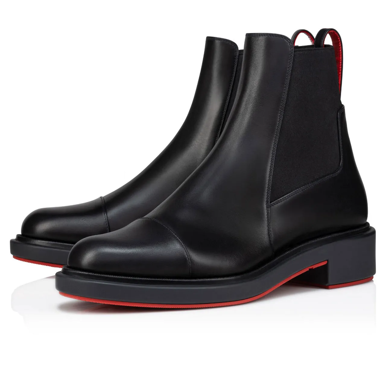 CHRISTIAN LOUBOUTIN Urbino Chelsea Boots - Black