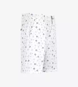 CLIMA SKULLZ SHORTS - WHITE