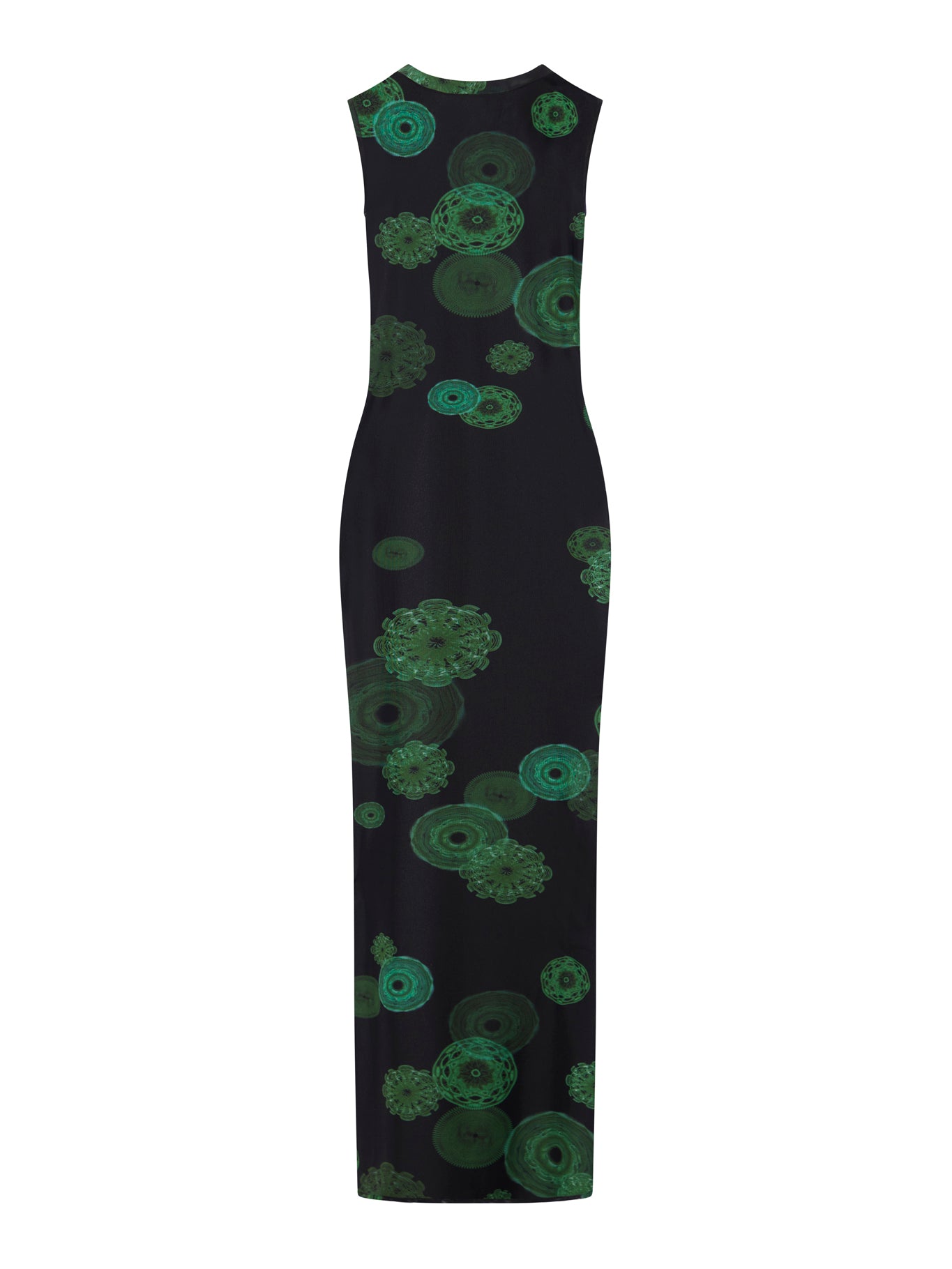 CYMATICS PRINT MESH DRESS