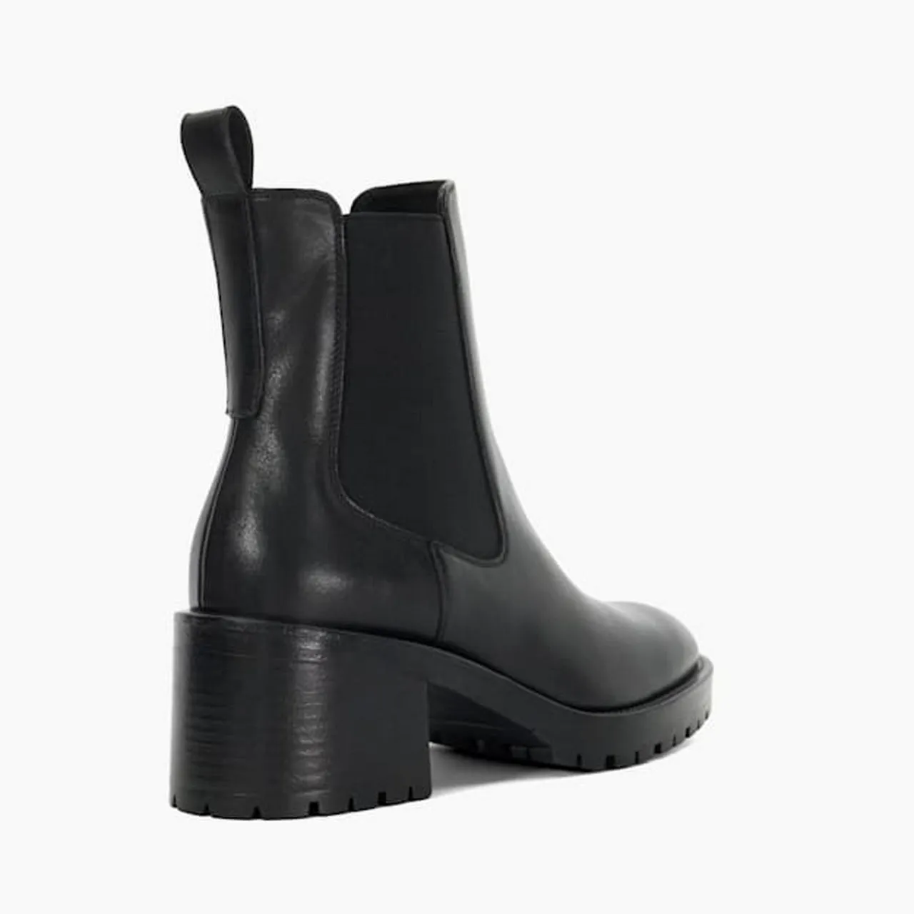 DUNE LONDON Positivity Heeled Chelsea Boots - Black