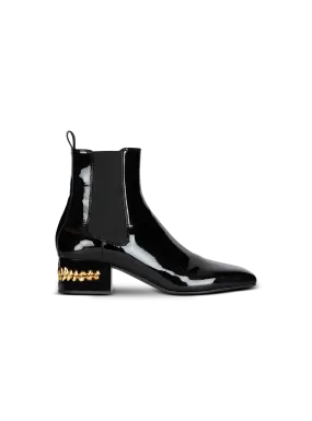 Eden patent leather Chelsea boots