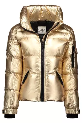 Gold Metallic Freestyle jacket