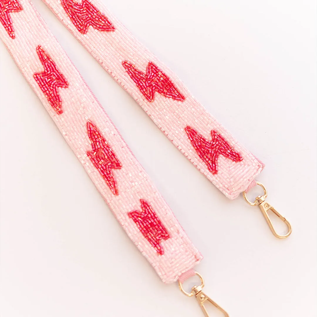 It's Electric Beaded Strap, Pink