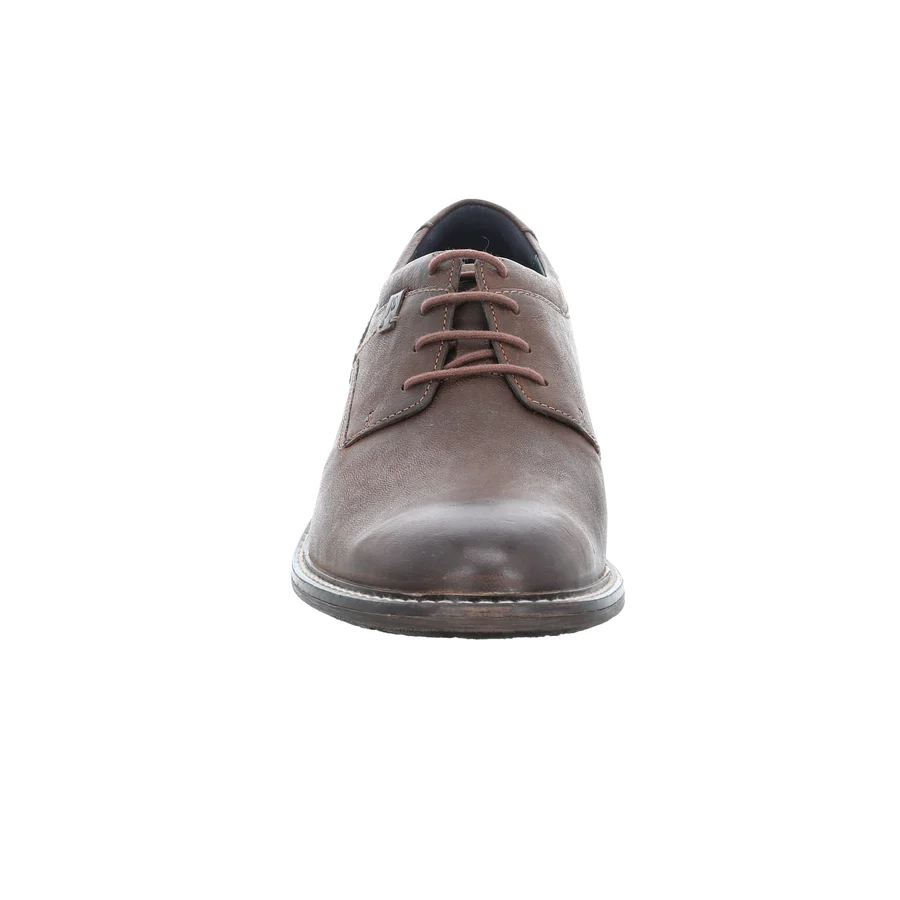 Josef Seibel Mens Earl Lace Up Oxford Shoes- Camel