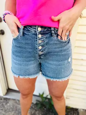 JUDY BLUE DEMI SHORTS