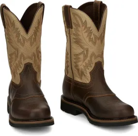 Justin Mens Boots SE4660 11" Superintendent Golden Brown