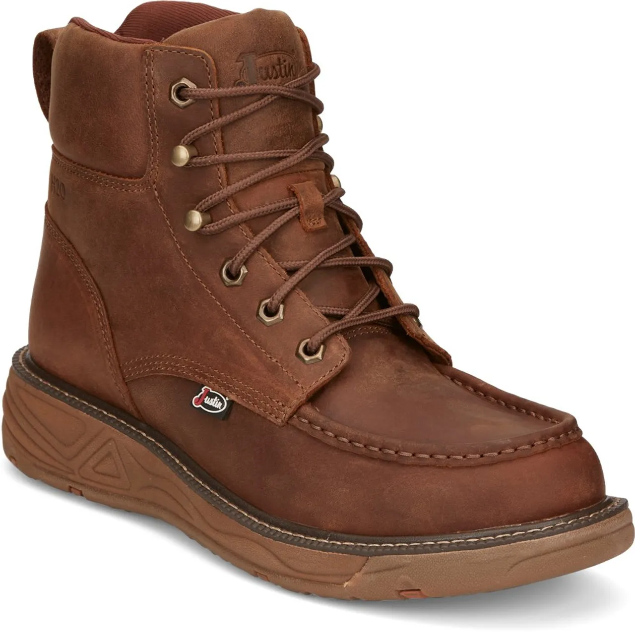 Justin Mens Boots SE470  Rush Brown