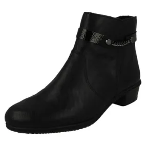 Ladies Rieker Ankle Boots Y0783