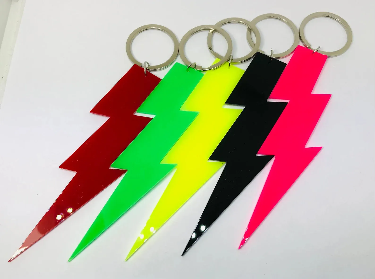 Large Lighting Bold Novelty Key Chain for purse