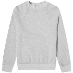 Les Tien Vintage Heavyweight Mock Neck SweatHeather Grey