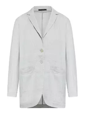 linen blend jacket