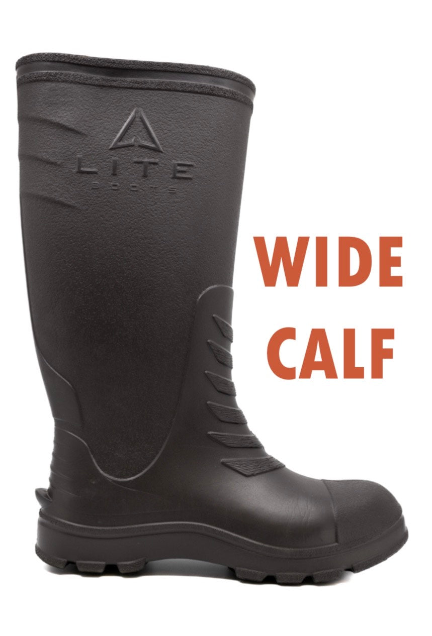 Lite Boots: Lightweight Hunting Boots 16 Wide Calf