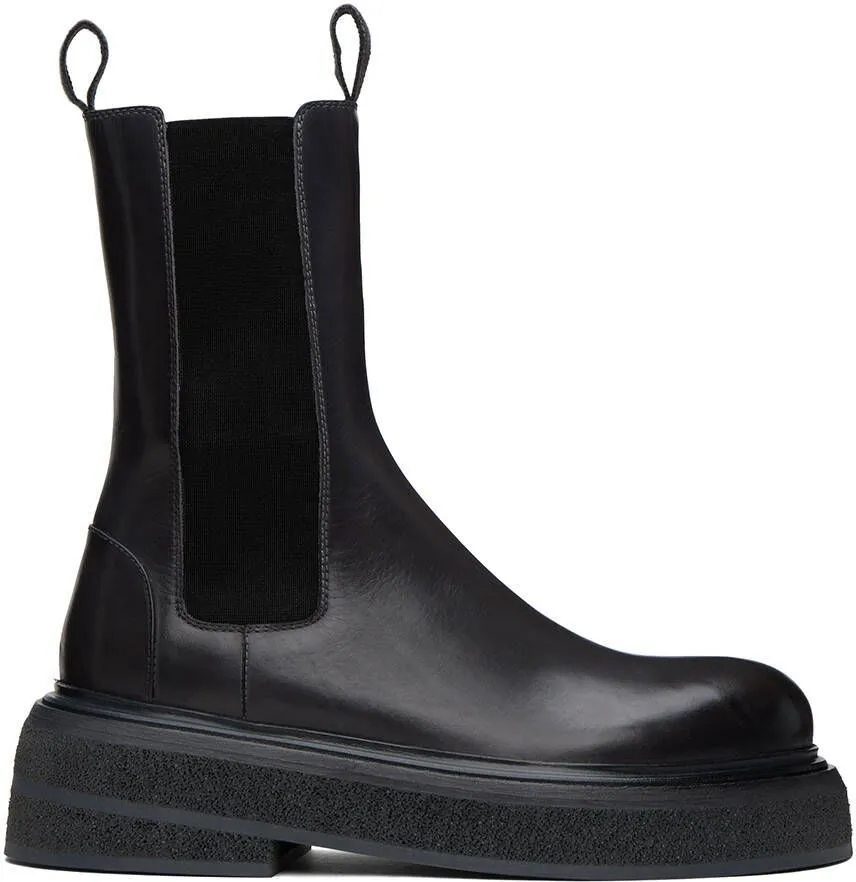 Marsèll Black Zuccone Chelsea Boots