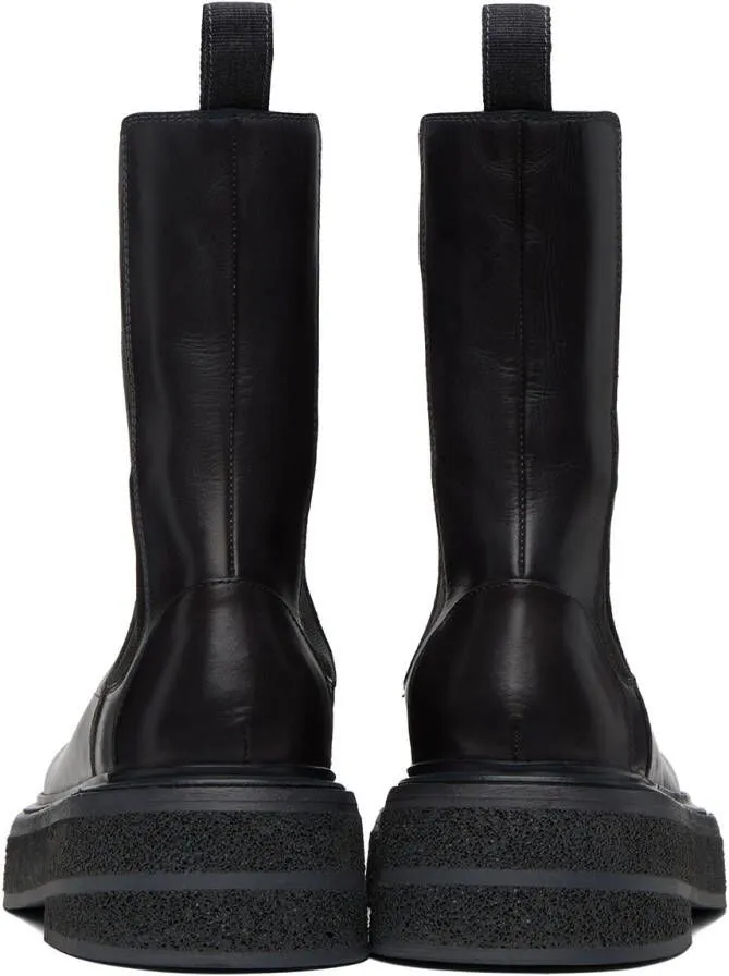 Marsèll Black Zuccone Chelsea Boots