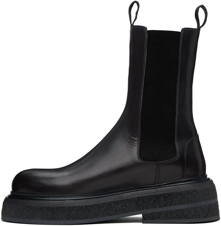 Marsèll Black Zuccone Chelsea Boots