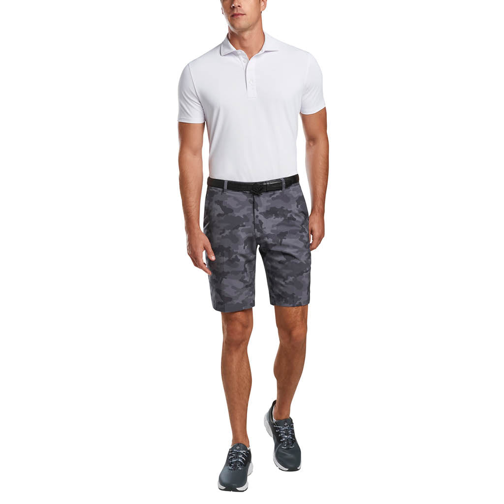 MENS HYBRID SHORTS CHARCOAL CAMO