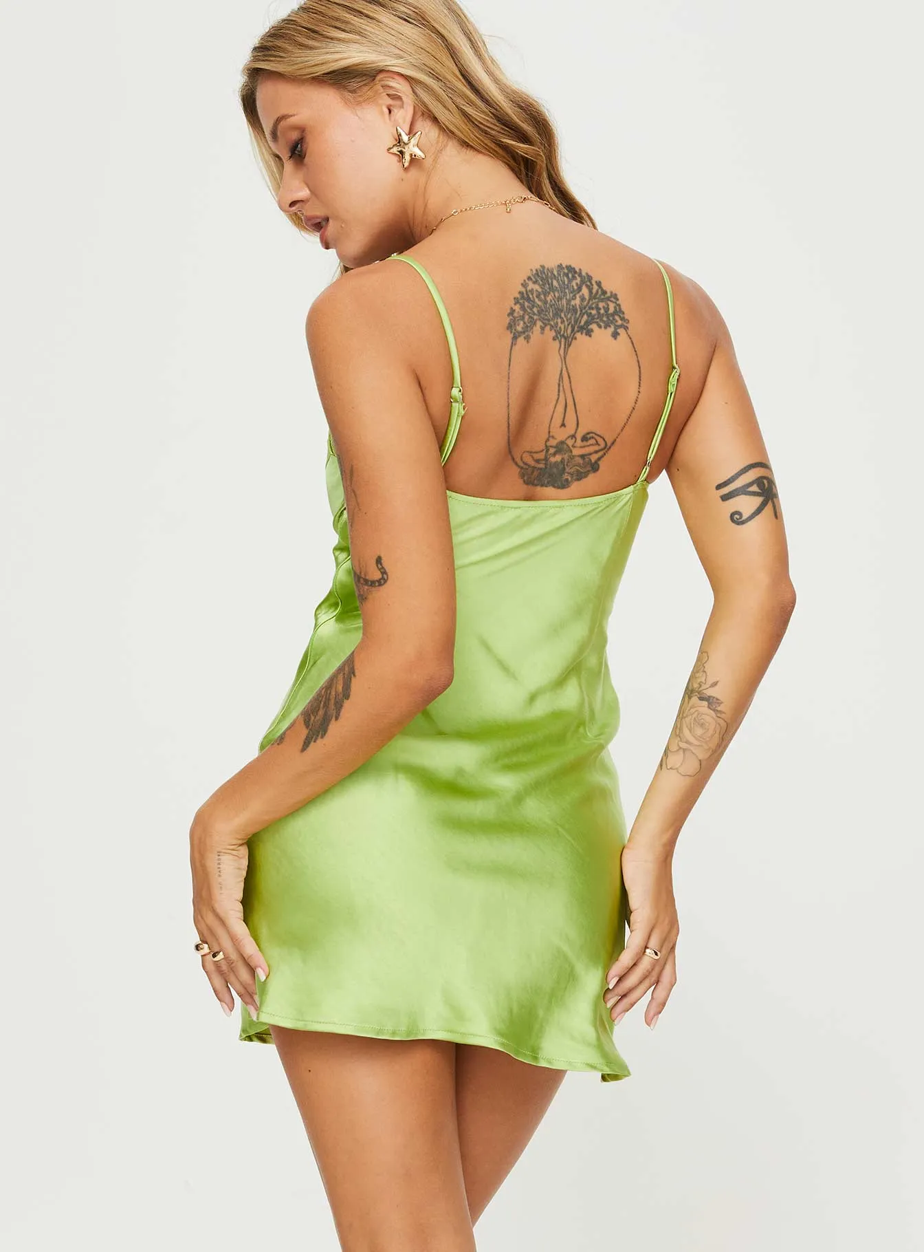 Merinda Mini Dress Green