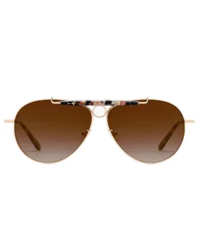 Merrymen 24K Sunglasses in Crema