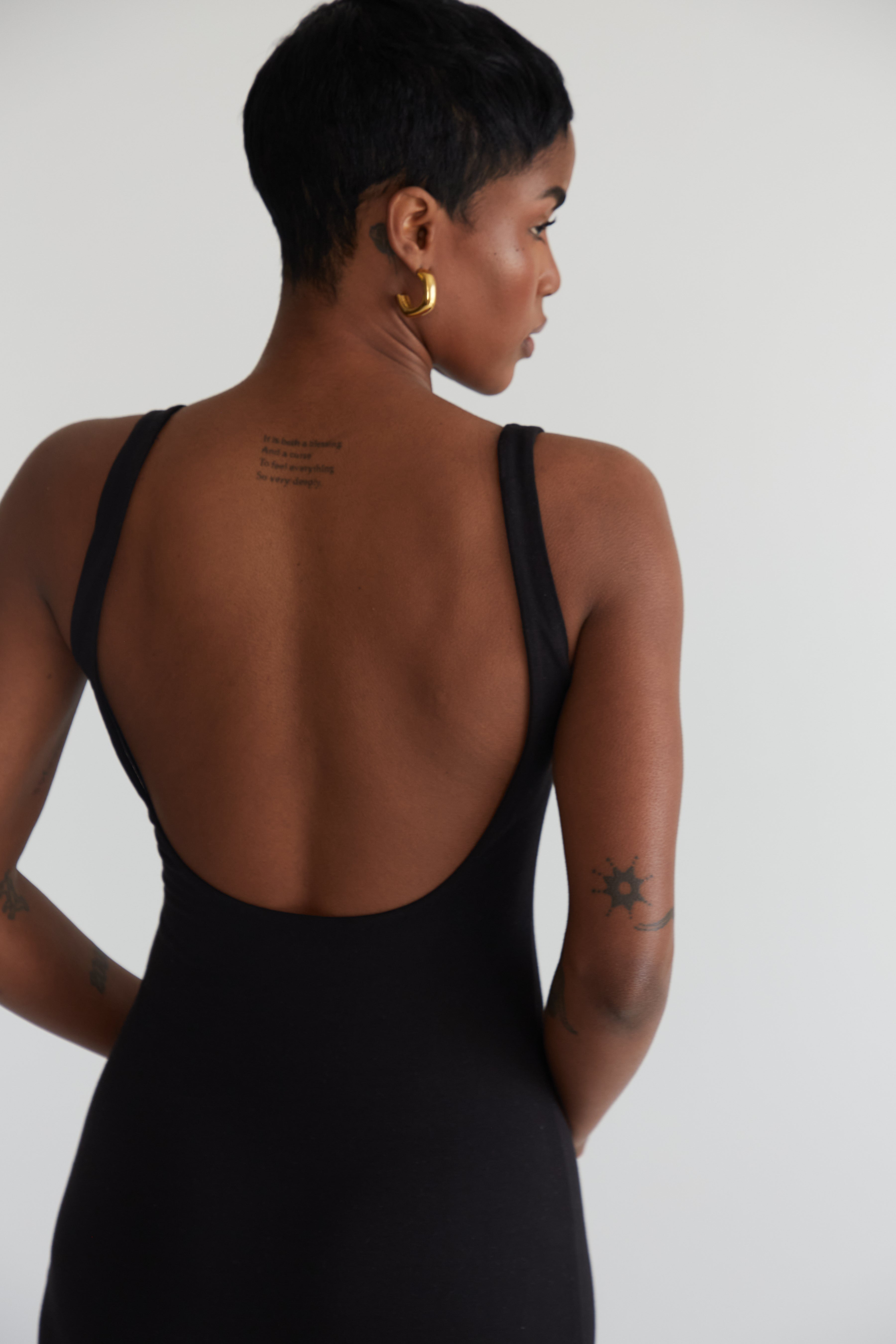 Mini Backless Dress