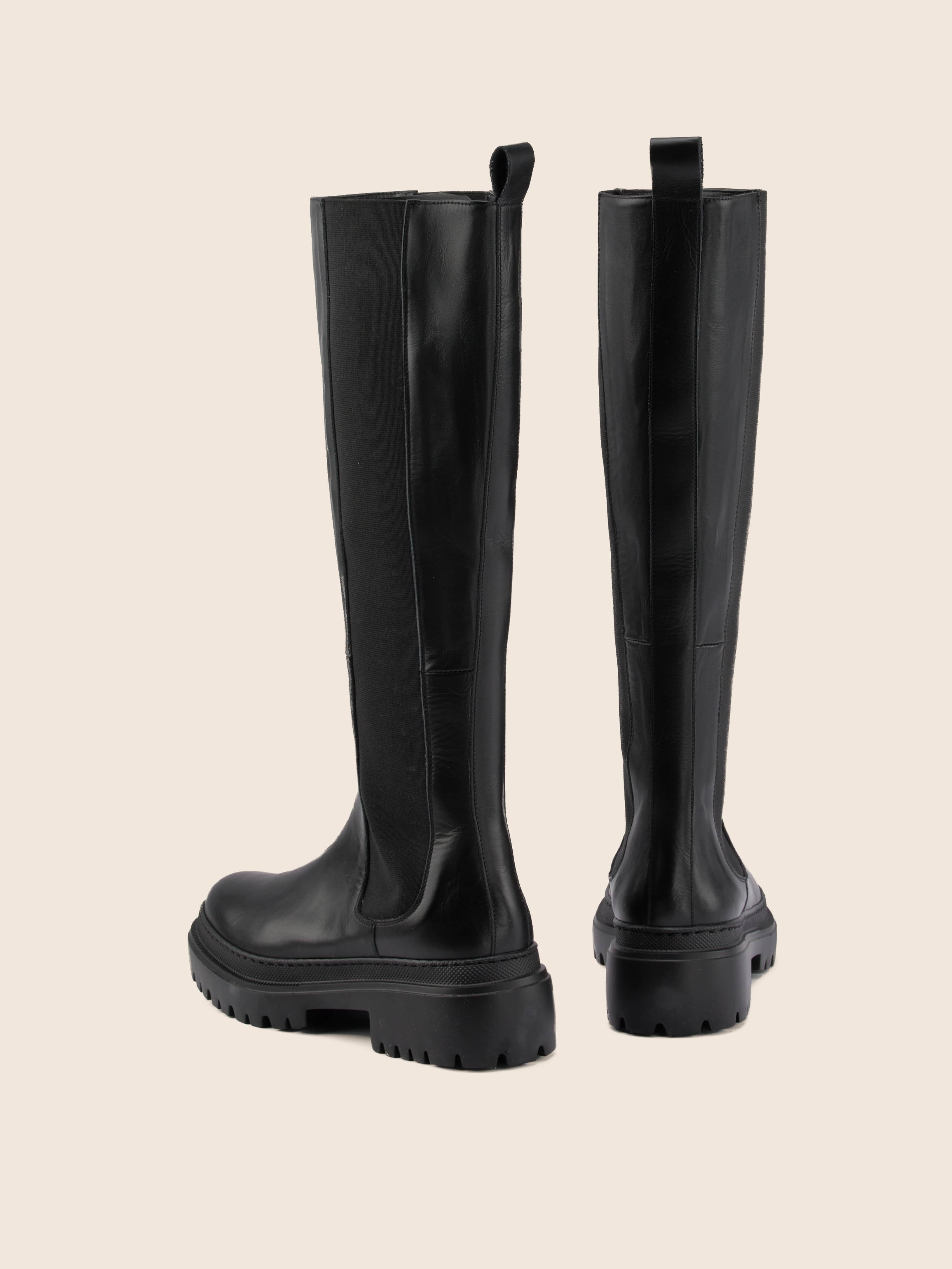 Monza Black Boot