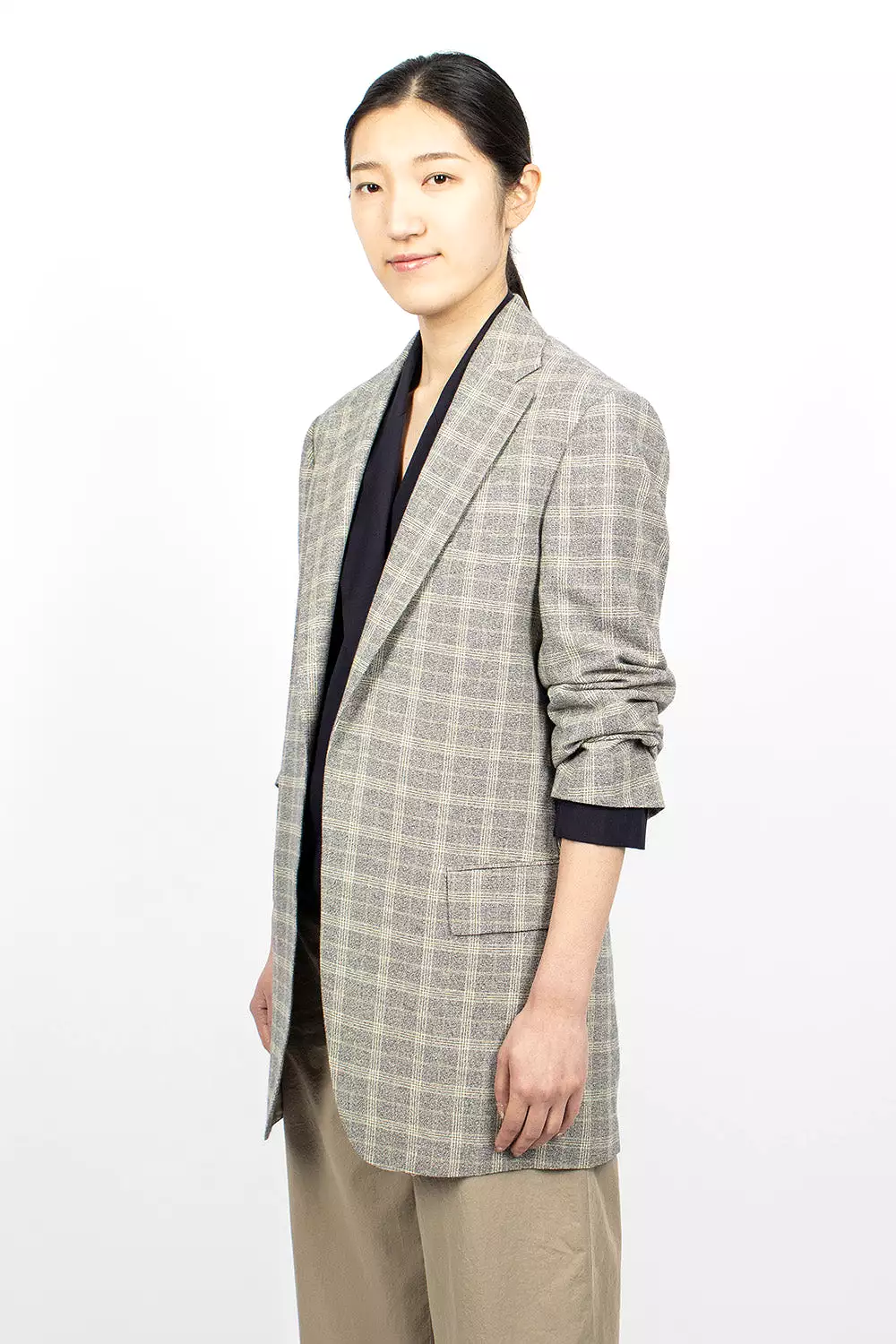 Oversized Blazer Desa Grey