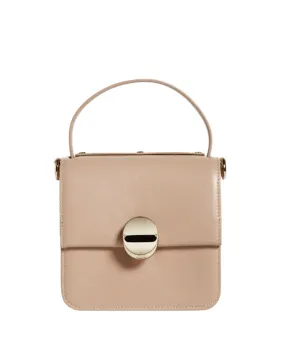 Penelope Top handle Bag in Powder Beige