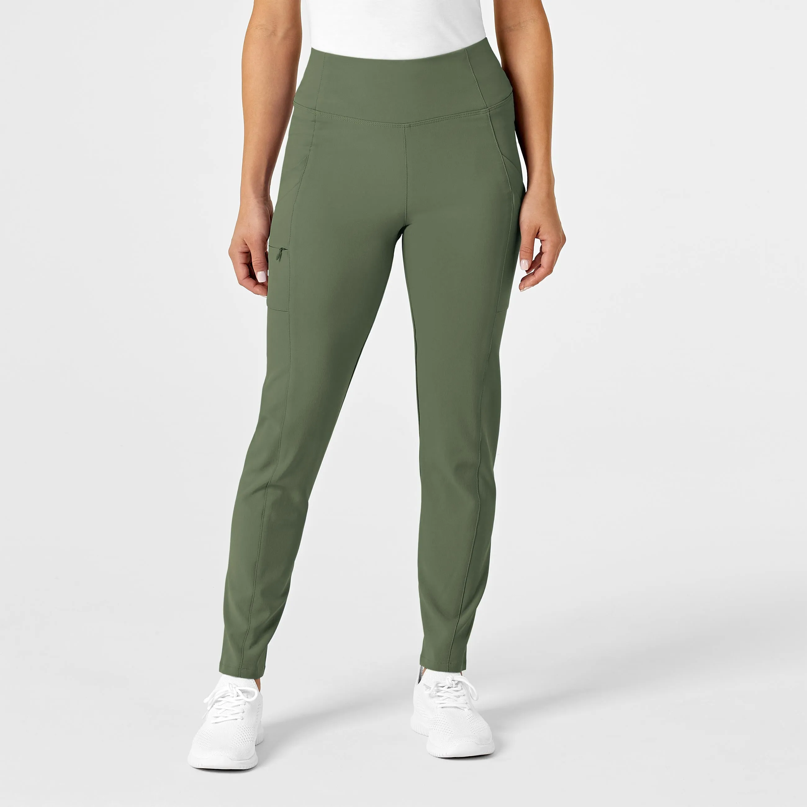 RENEW Women's High Waist Power Pant - Olive