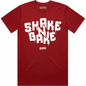 SHAKE N BAKE : Cardinal Sneaker Tees Shirt