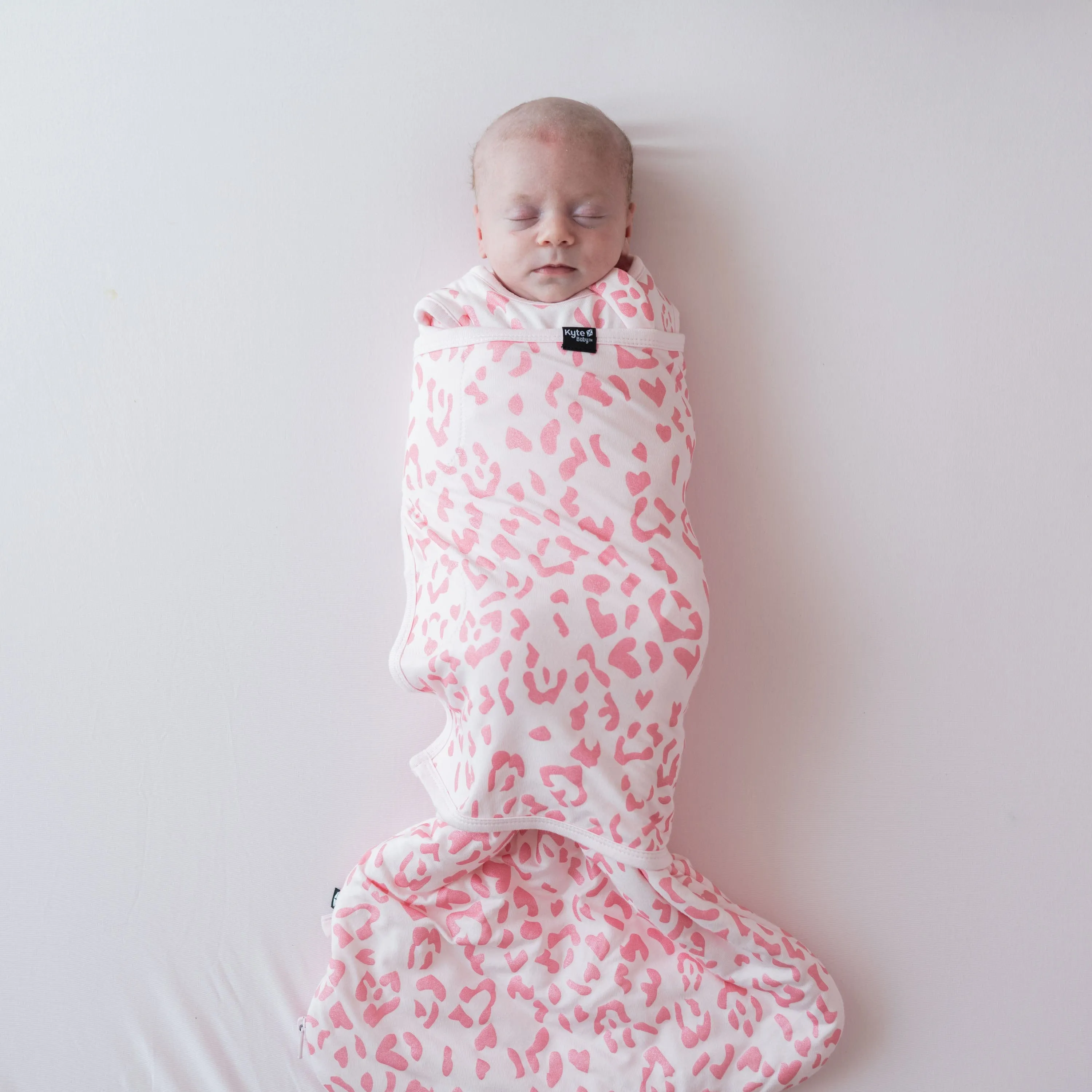 Sleep Bag Swaddler in Sakura Leopard