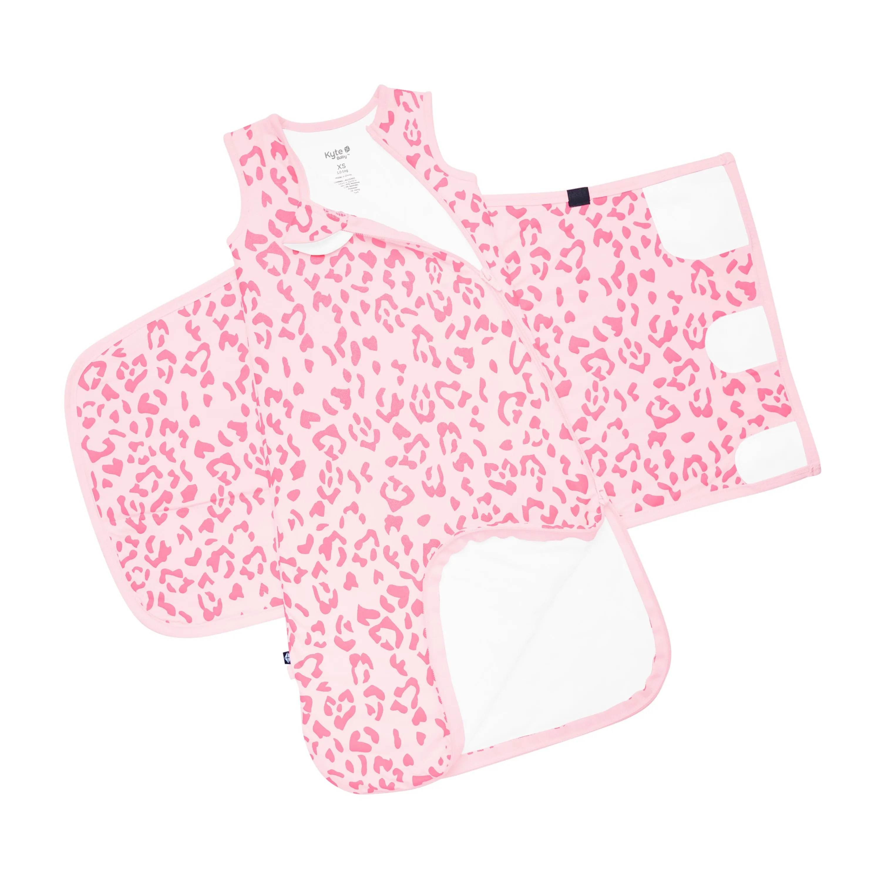 Sleep Bag Swaddler in Sakura Leopard