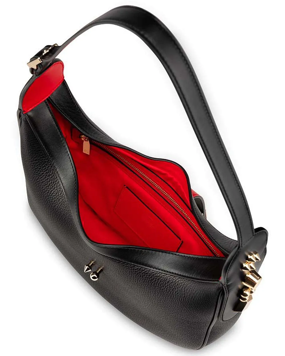 Small Carasky Shoulder Bag in Black