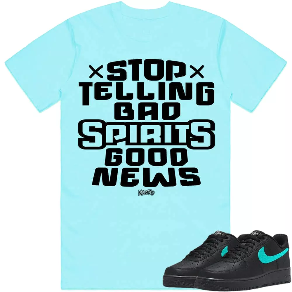 SPIRITS : Sneaker Shirt to Match : Tiffany AF1 Air Force Ones