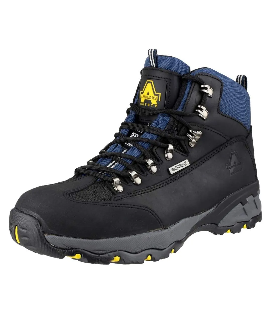 Steel fs161 waterproof boot / mens boots / safety footwear black Amblers