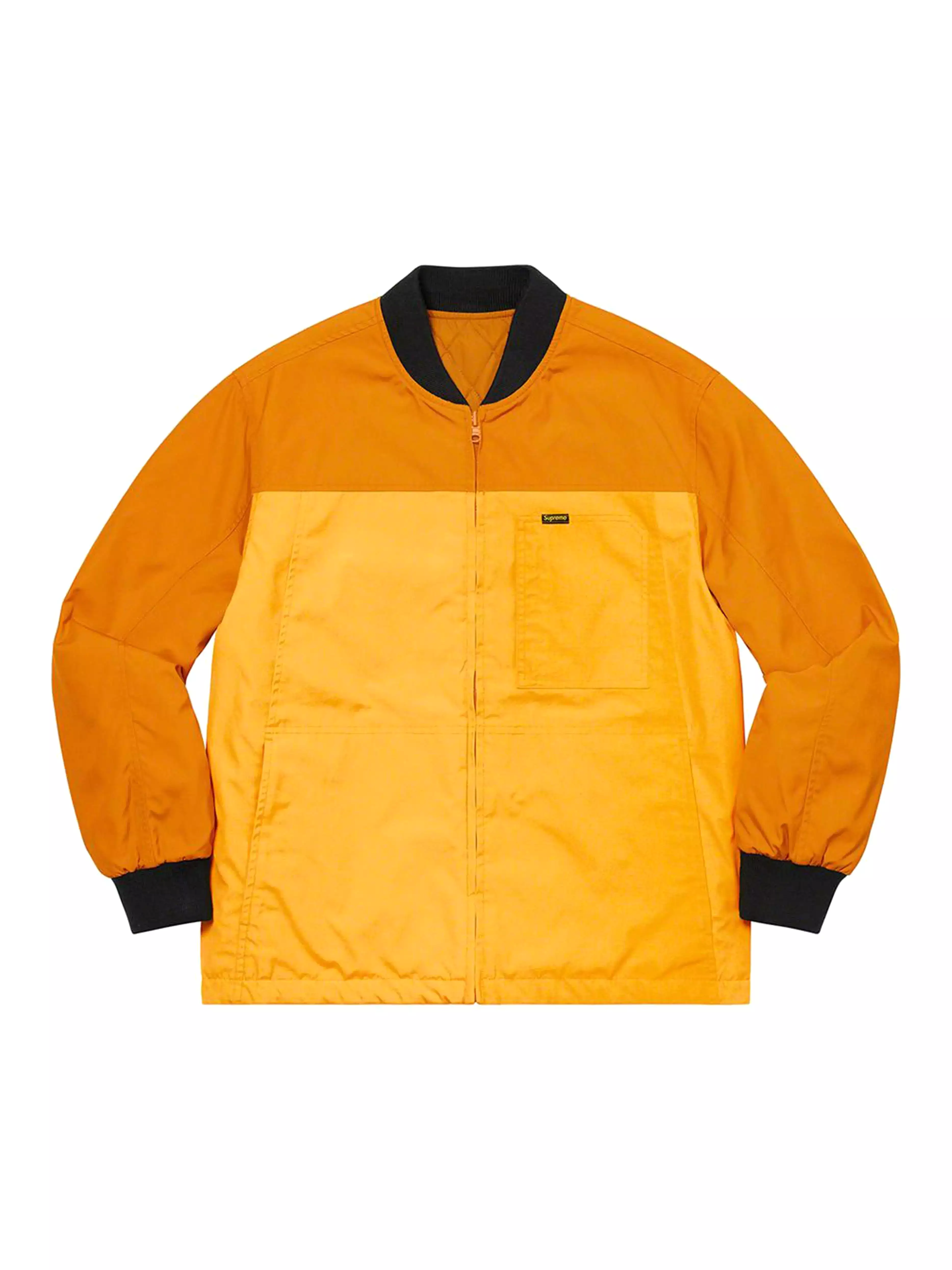 Supreme Reversible Tech Work Jacket Mustard [SS21]