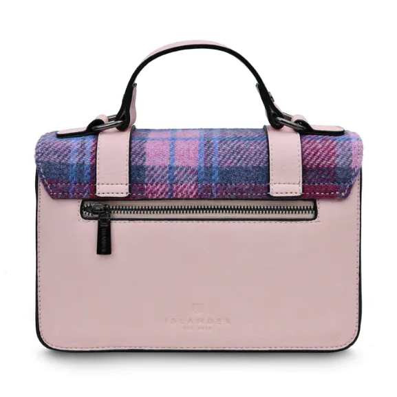 The Large Satchel with Harris Tweed