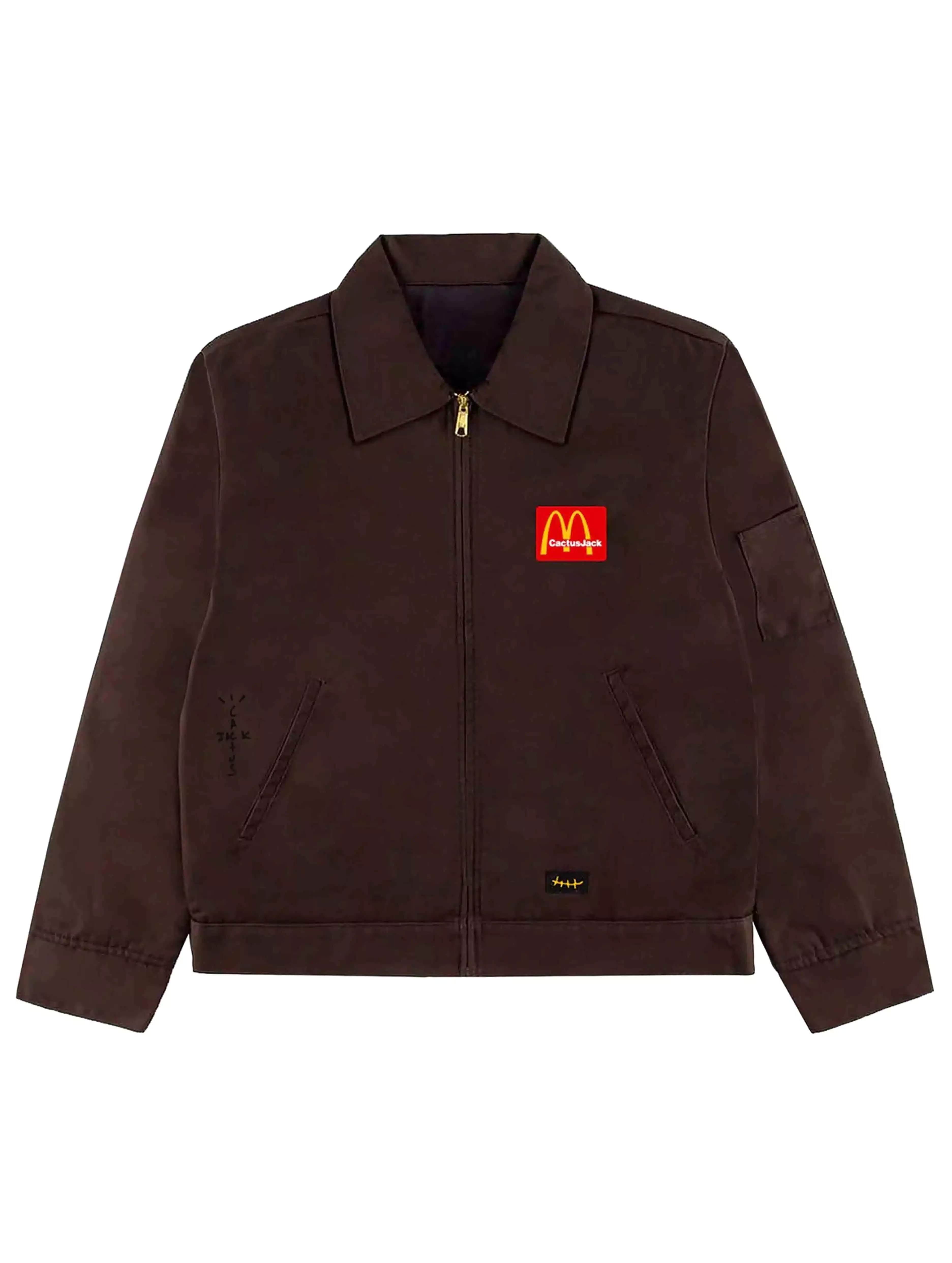 Travis Scott x McDonald's Billions Served Work Jacket Brown