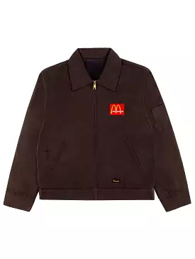 Travis Scott x McDonald's Billions Served Work Jacket Brown