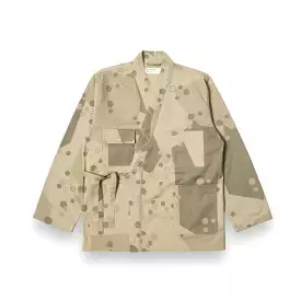 Universal Works Osaka Work Jacket 30113 UW dot camo twill stone