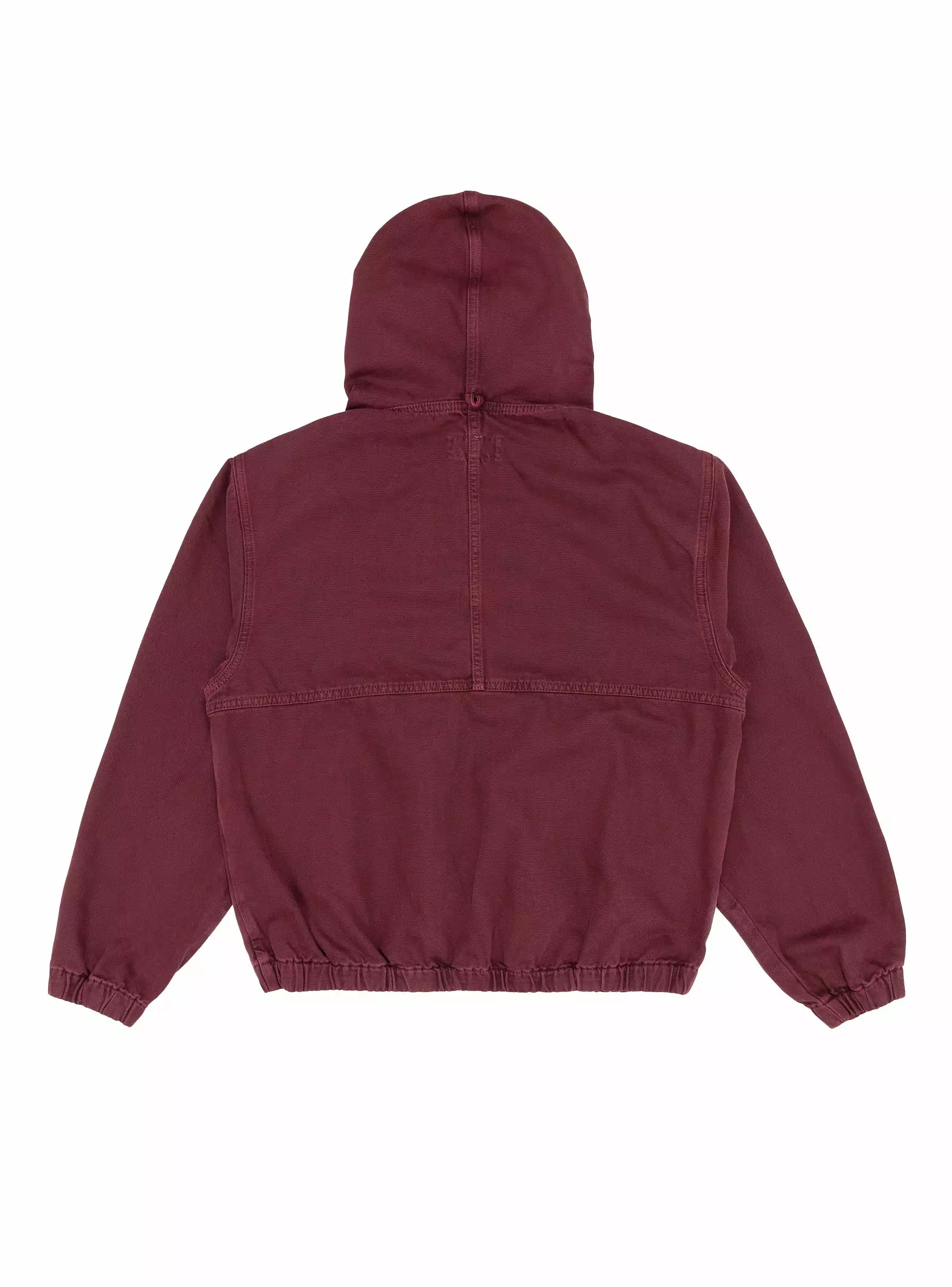 Work Jacket Unlined Canvas Wine