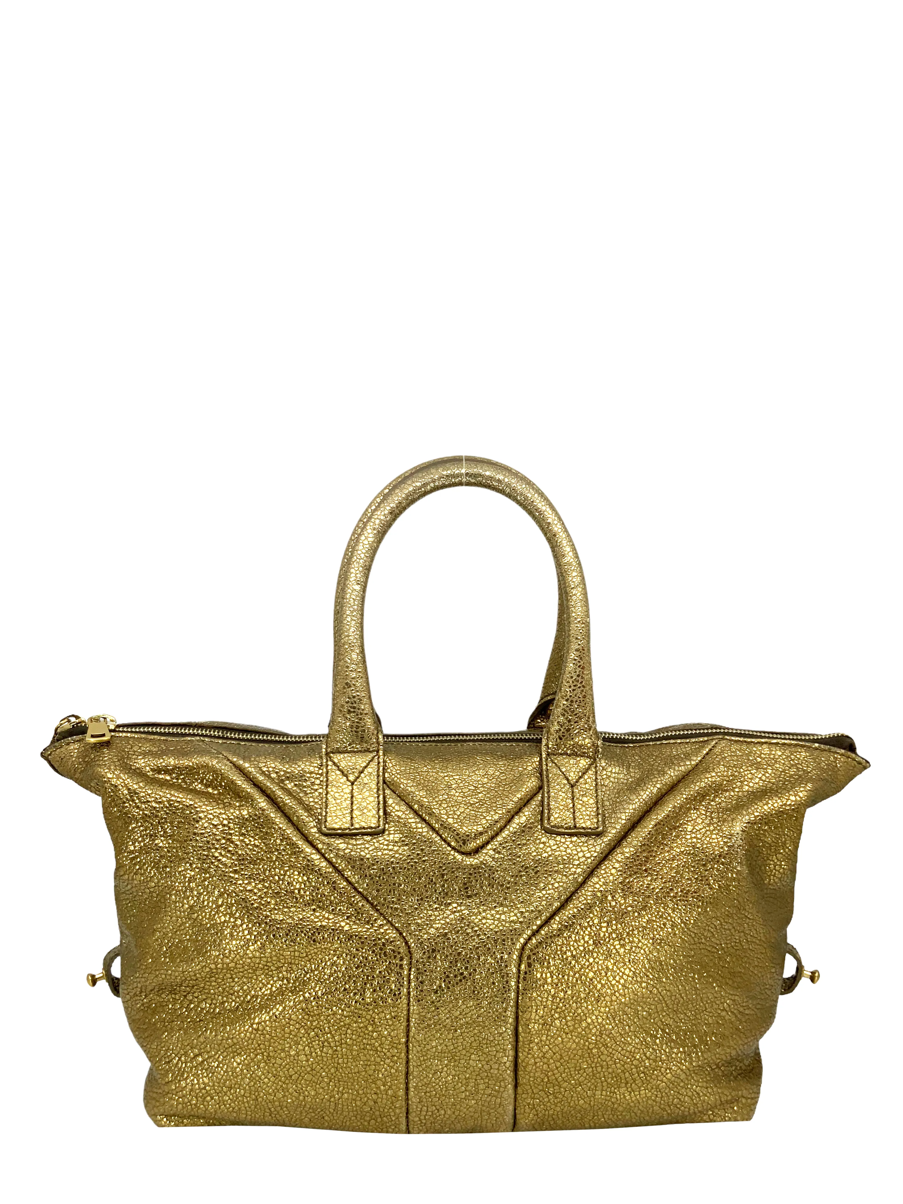 Yves Saint Laurent YSL Easy Y Calfskin Leather Satchel Bag